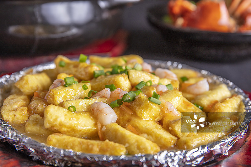 招牌食神蛋豆腐图片素材