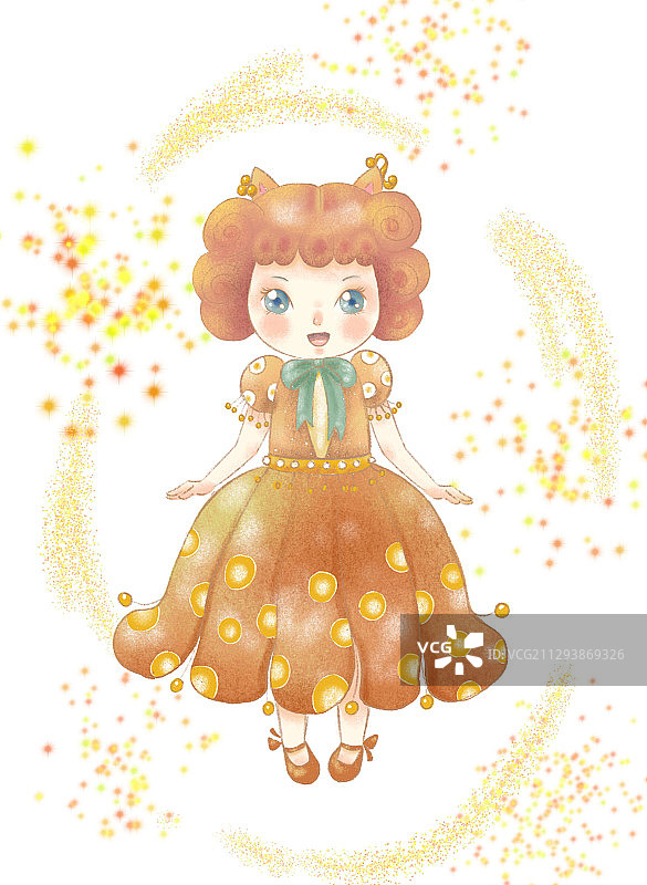 狮子女图片素材