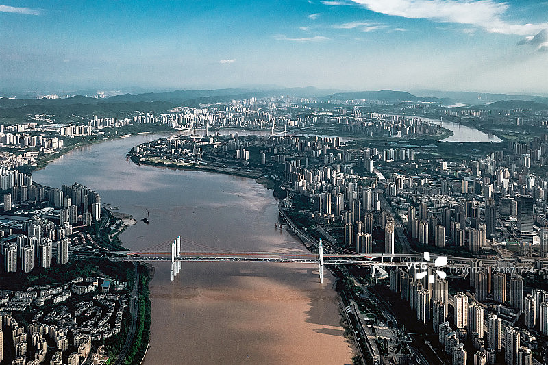 重庆鹅公岩长江大桥图片素材