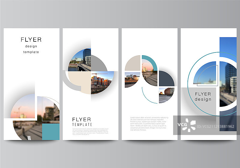 宣传单banner布局设计模板图片素材