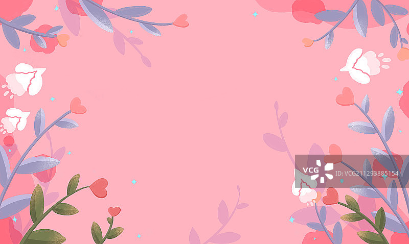 七夕（想送你一束花）背景图片素材