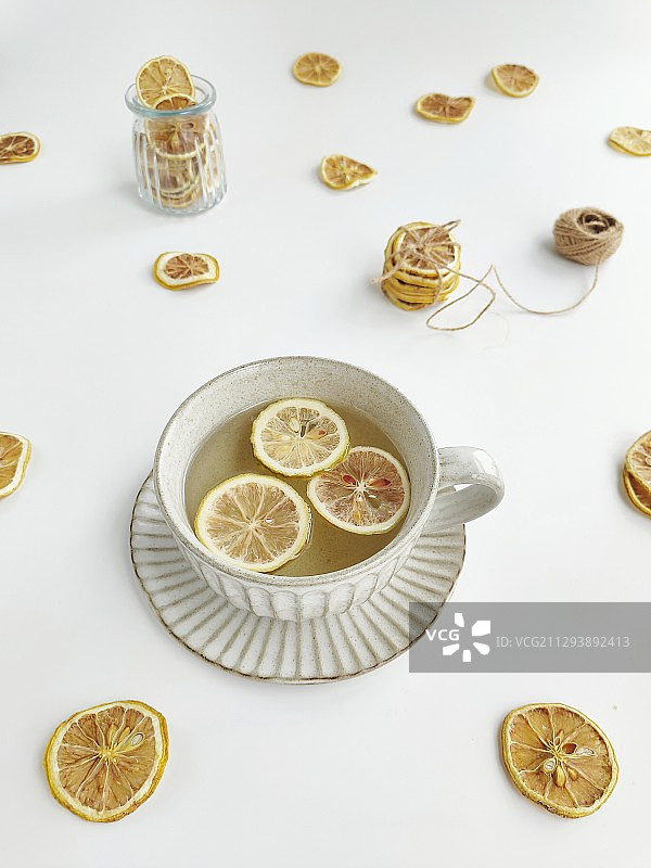 柠檬花茶图片素材