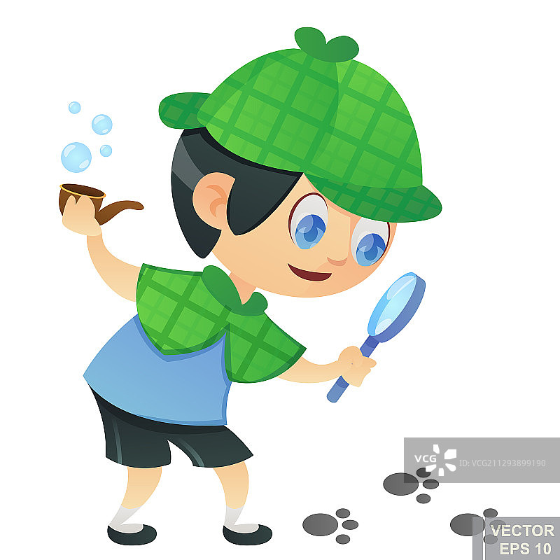 孩子的职业梦想卡通图片素材