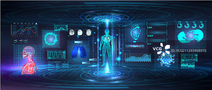 基因研究医疗健康检查图片素材