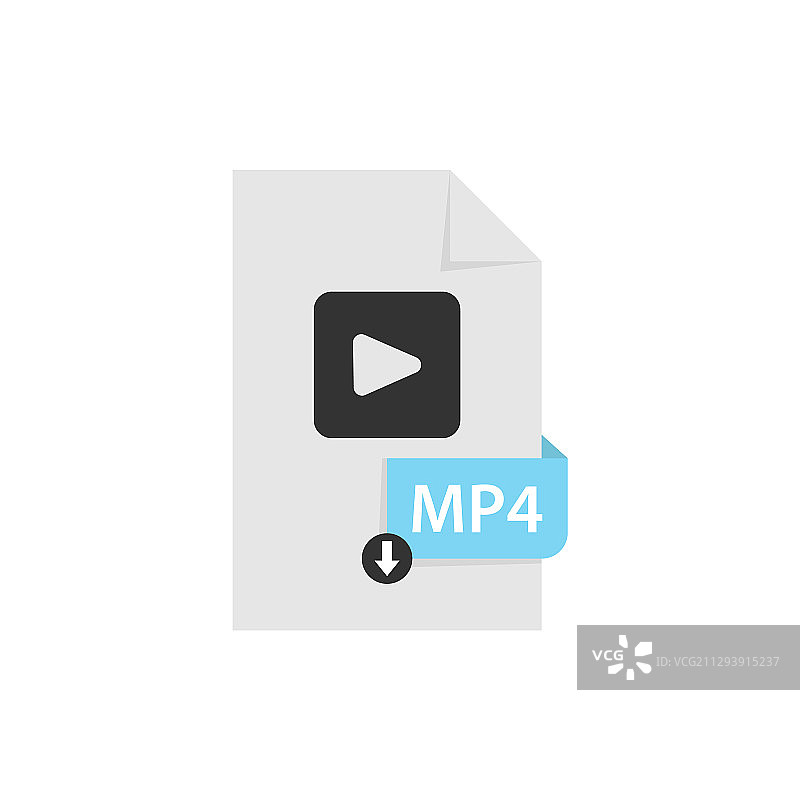 MP4下载视频文件格式图片素材