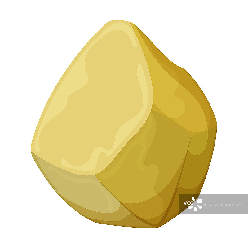 岩石卡通图标图片素材