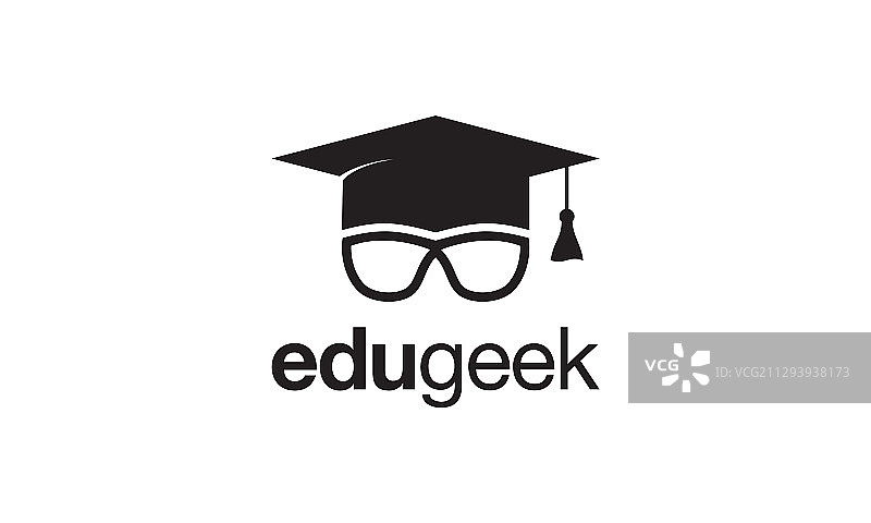 教育极客logo设计理念图片素材