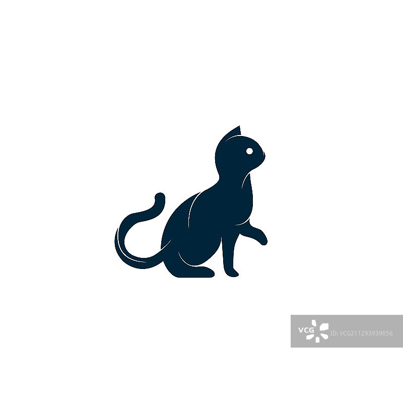 猫咪logo设计图片素材