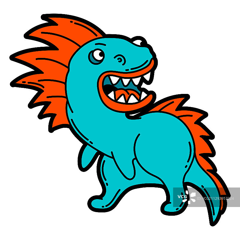 卡通怪物图片素材