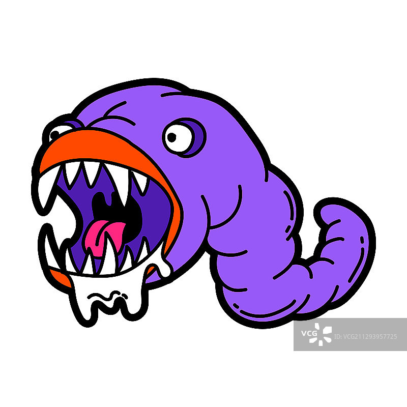 卡通怪物图片素材
