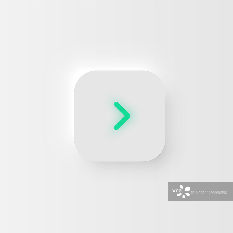 非常精细的白色用户界面按钮图片素材