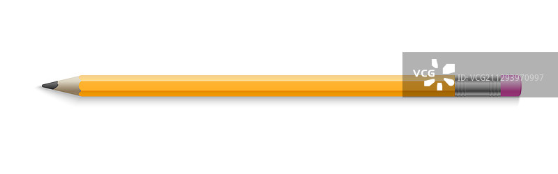 逼真铅笔黄色木纹图案图片素材