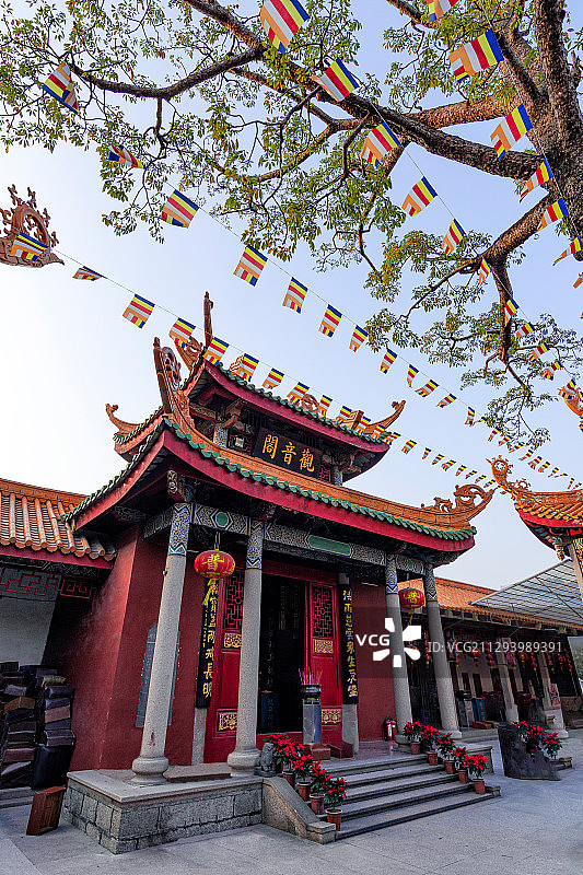 揭阳榕城双峰寺观音阁图片素材