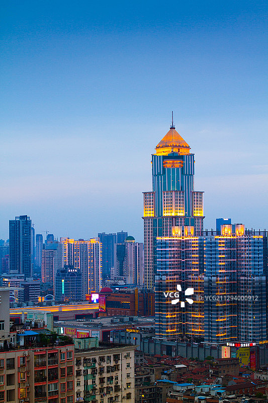 武汉江汉路步行街佳丽广场图片素材