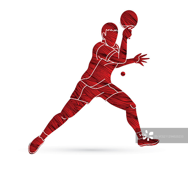 乒乓球运动员卡通图片素材