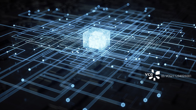 C4D芯片图片素材