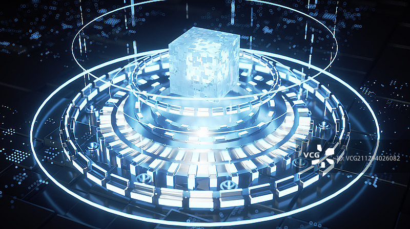 C4D芯片图片素材