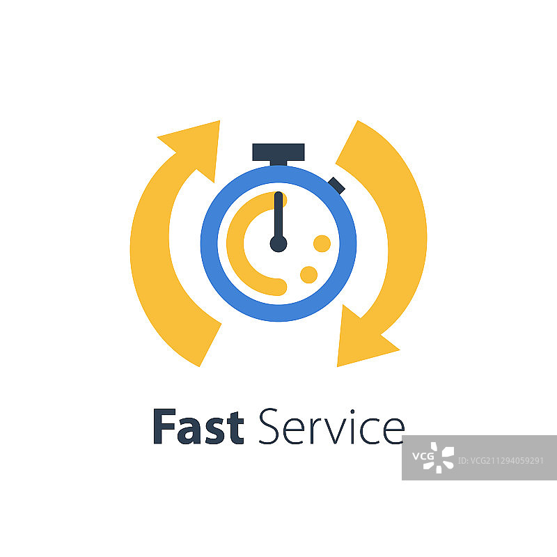 快速秒表，极速送达图片素材
