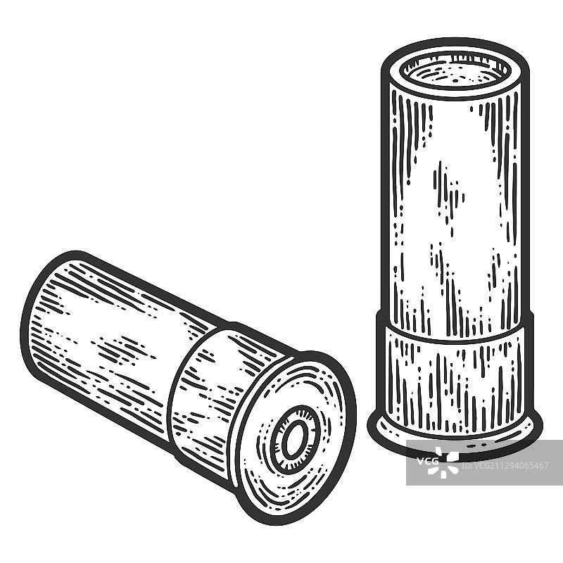 双武器弹药筒刮板模仿图片素材