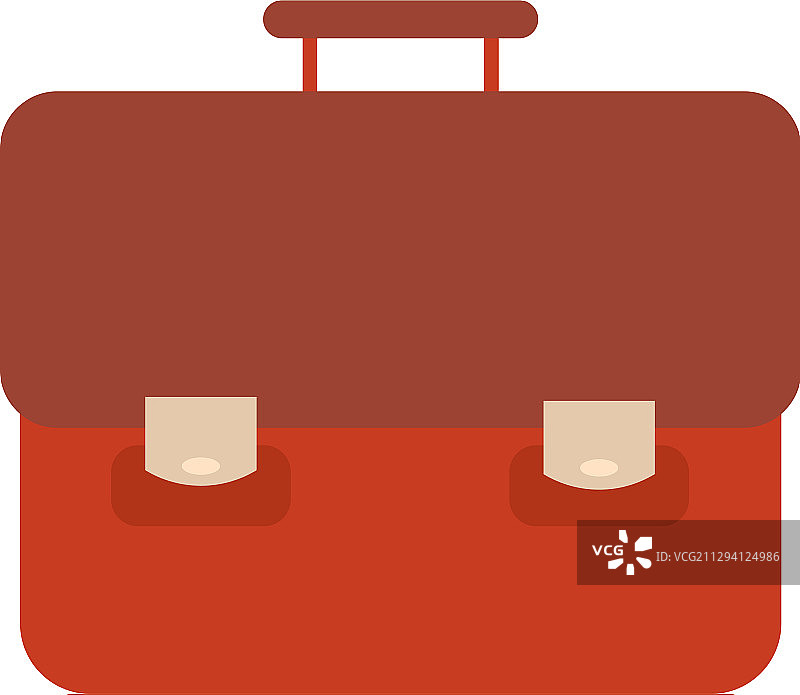 蓝色时尚女士手提包扁平图标图片素材