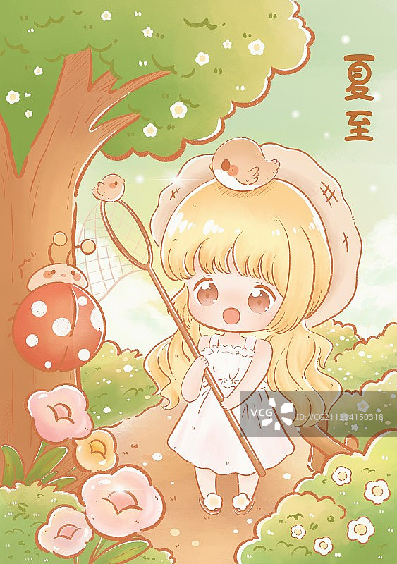 二十四节气之夏至图片素材