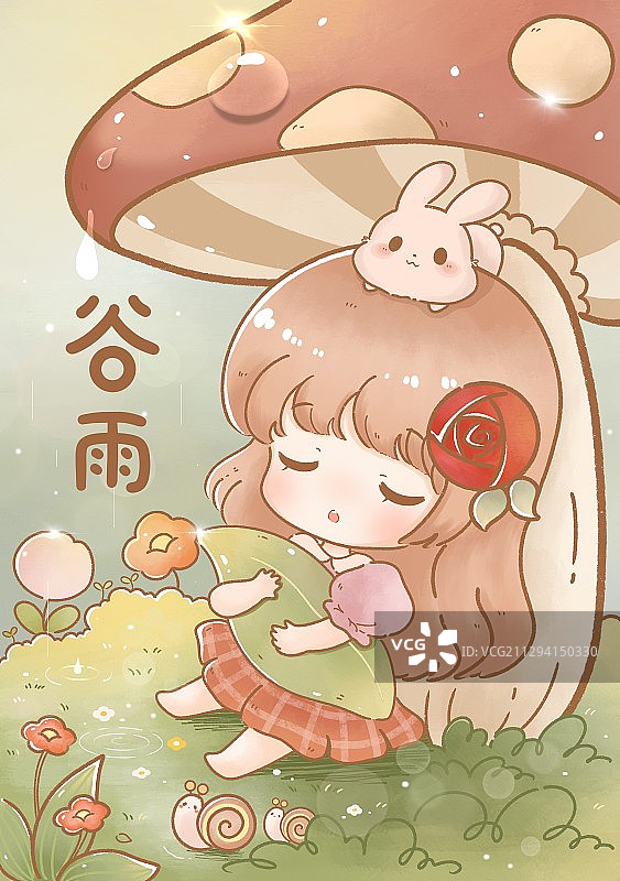 二十四节气之谷雨图片素材