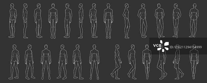 25款男士时尚模板图片素材