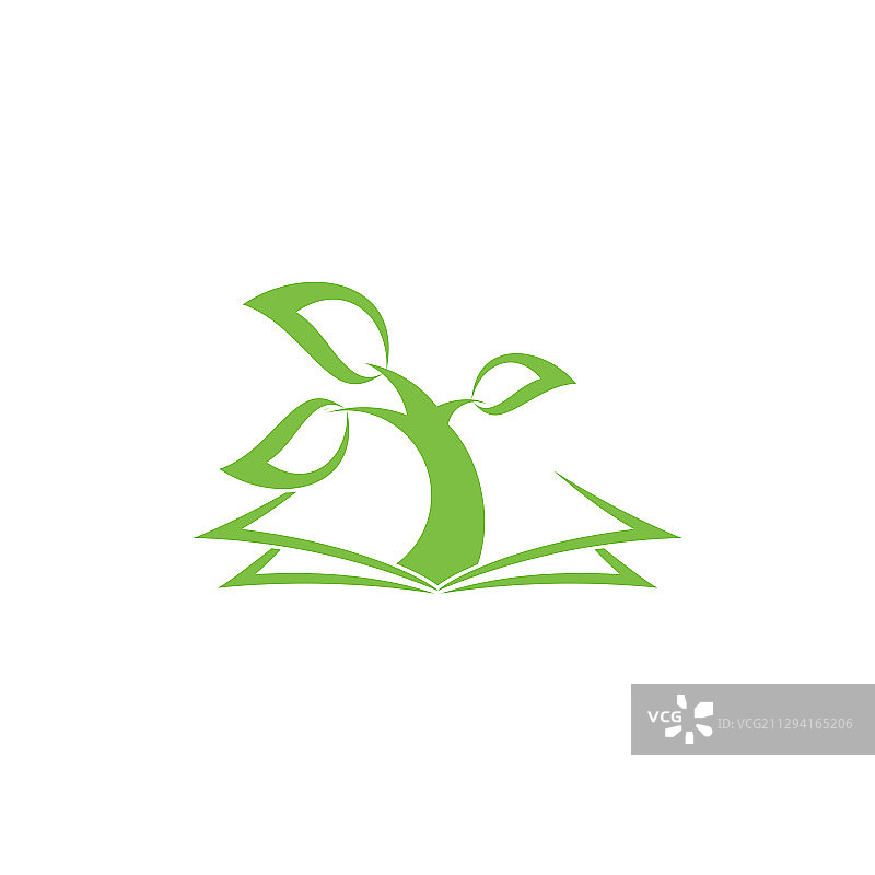 树木书籍生物学课程符号图片素材