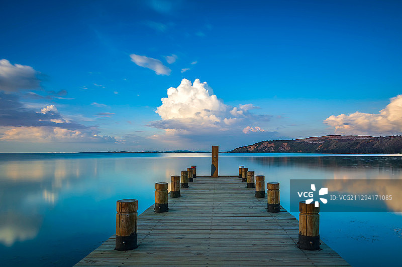 南滇池栈道图片素材