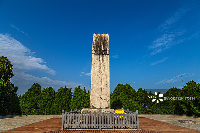 乾陵无字碑图片素材