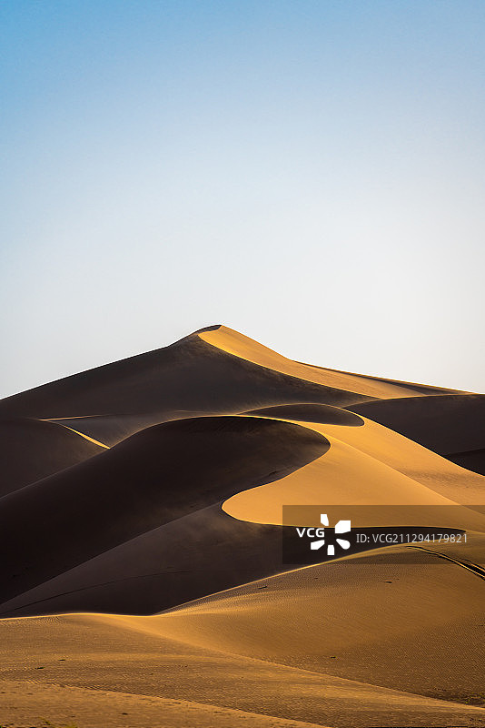 沙子的曲线图片素材