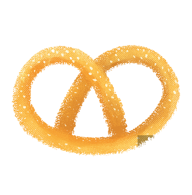 一个卡通曲奇饼干图片素材