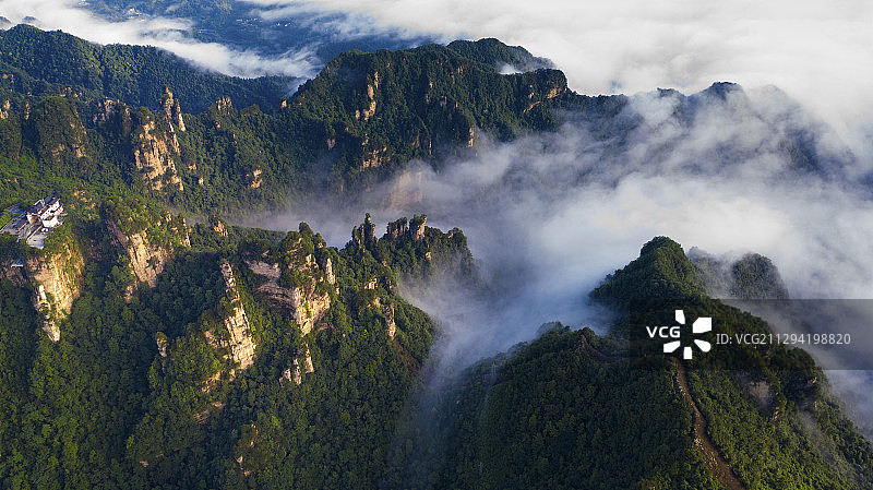 美丽的武陵源图片素材