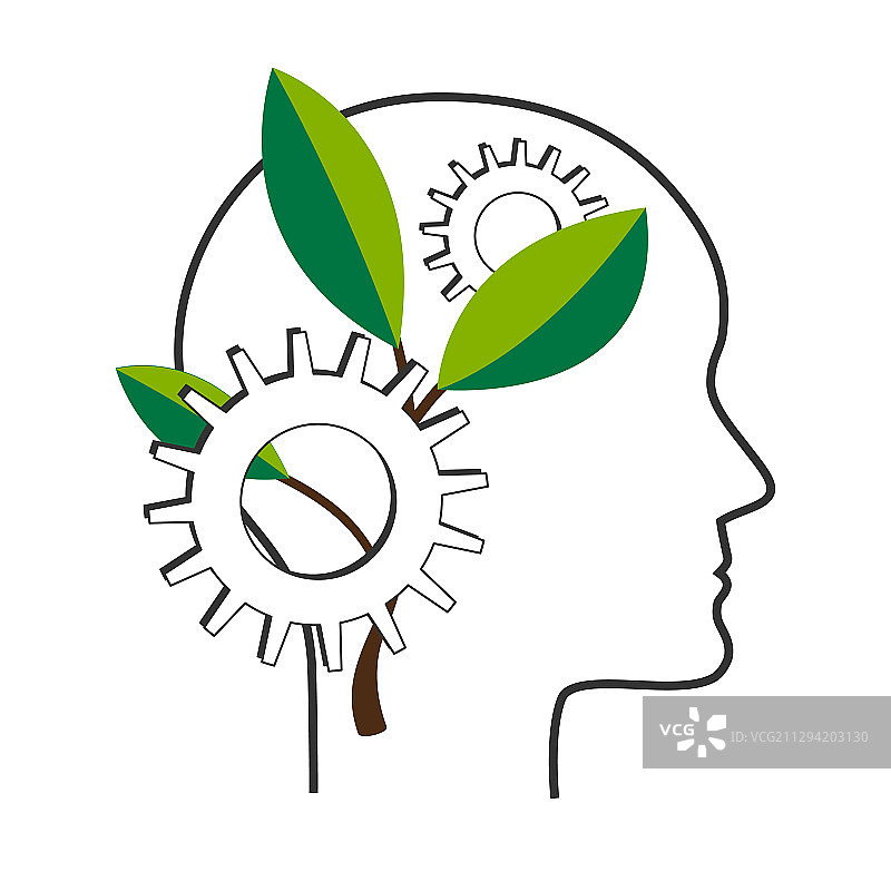 个人发展概念 NLP 符号图片素材