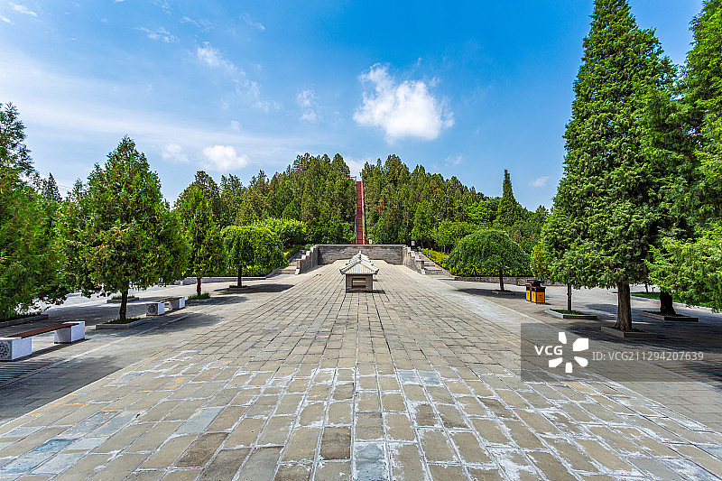 唐永泰公主墓图片素材