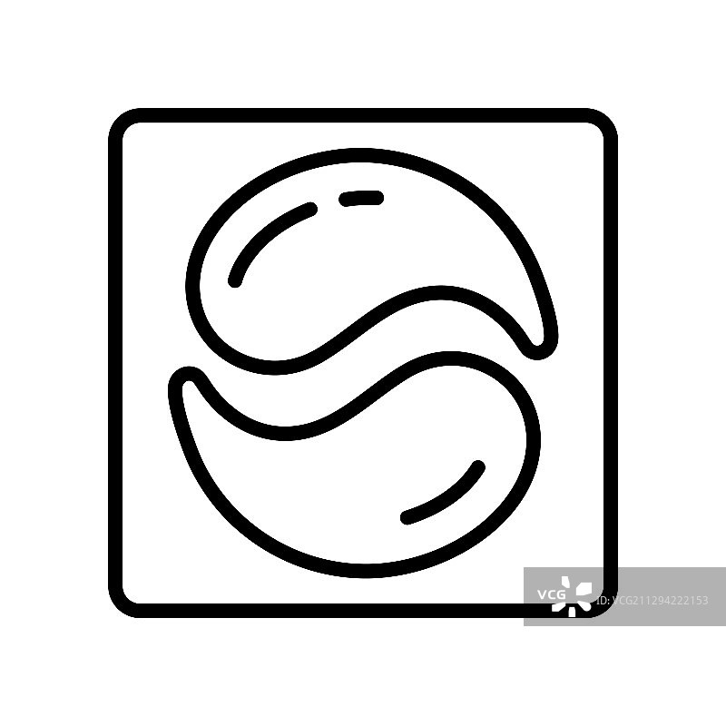 洗衣胶囊线性Logo洗衣图片素材