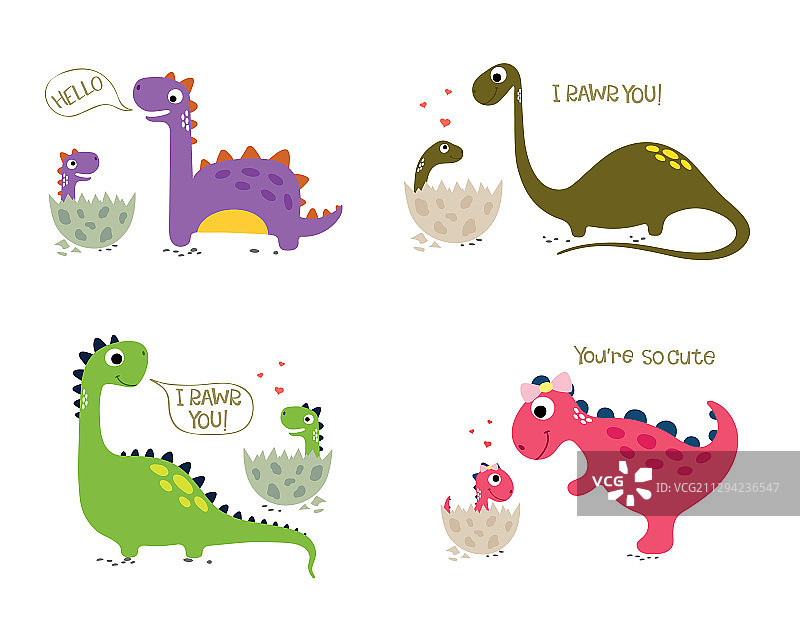 恐龙和坐在蛋里的坏人图片素材