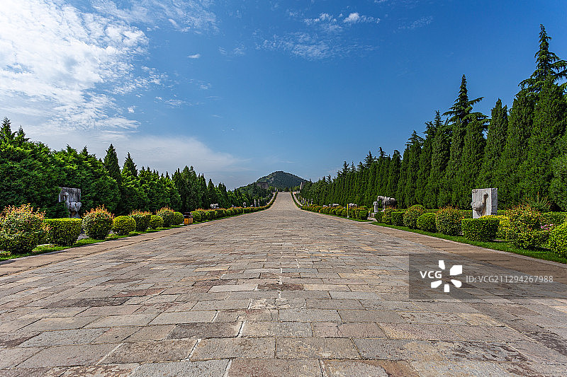 乾陵司马道图片素材
