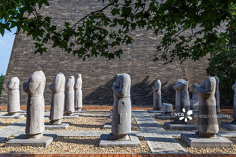 乾陵六十一藩臣像图片素材