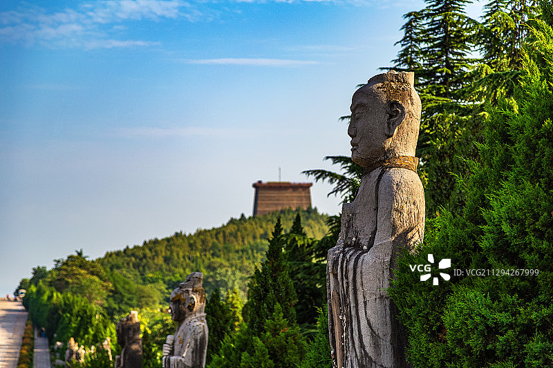 乾陵石像生图片素材