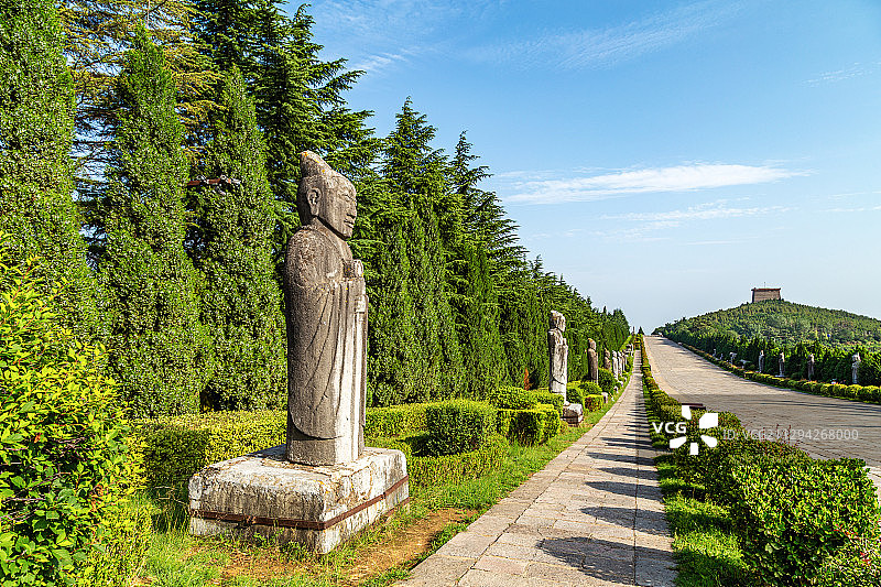 乾陵石像生图片素材