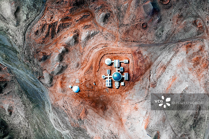 火星基地图片素材