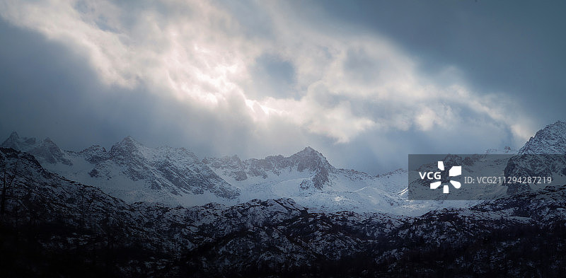 四川丹巴县自然风光图片素材