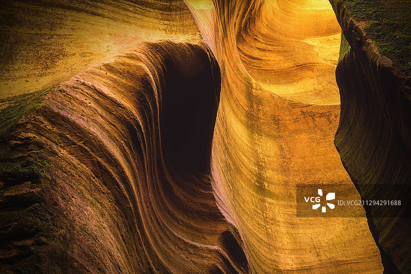 雨岔大峡谷图片素材