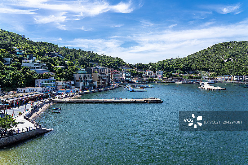 万山岛居住区图片素材