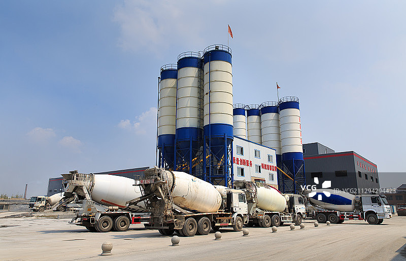 搅拌站图片素材