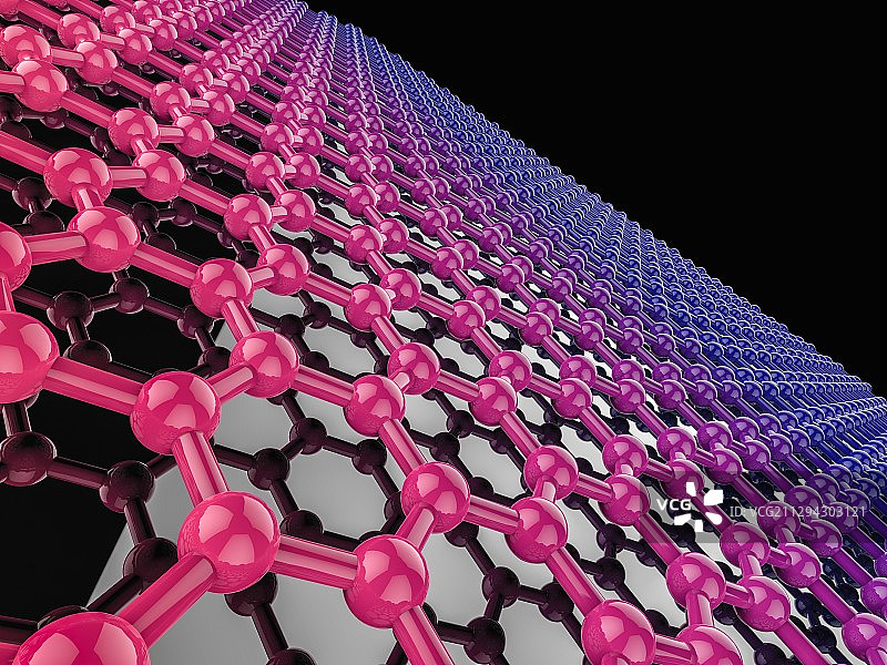 石墨烯片图示图片素材