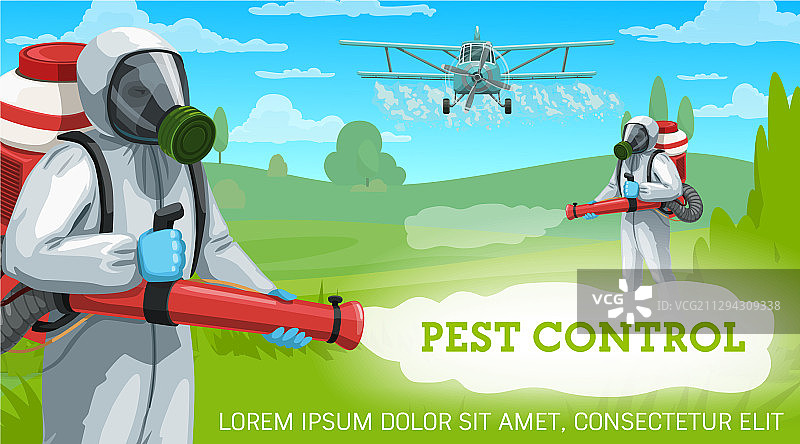 使用农作物杀虫剂进行病虫害防治图片素材