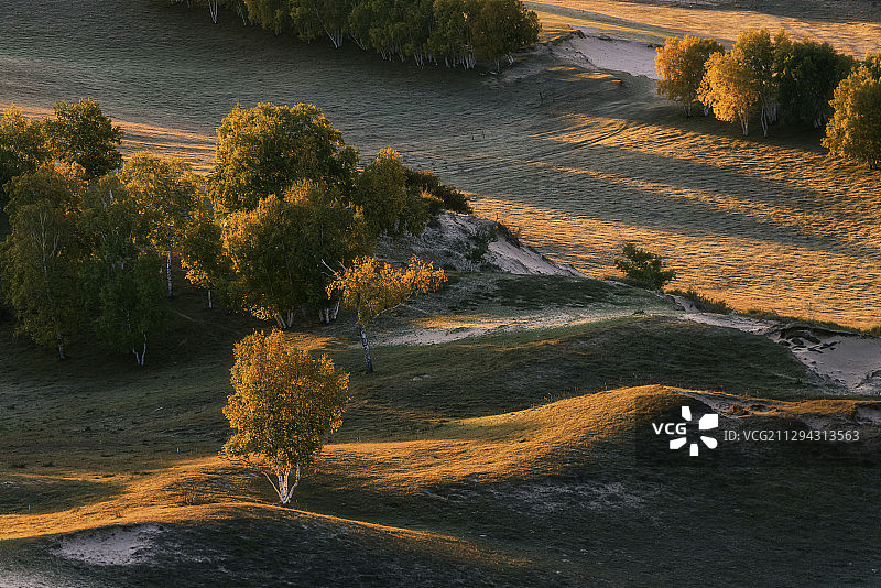 秋季坝上图片素材