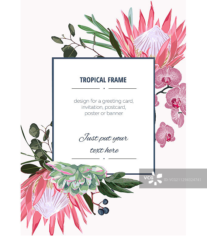 婚礼邀请函花卉请柬感谢卡图片素材